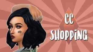 'The Sims 4: CC Shopping - Part 1 - Maxis Match Content, MAC Makeup, Kylie Lip Kit & More!'