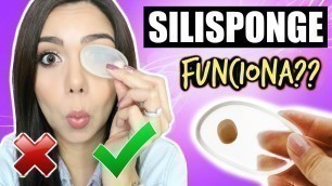 'PROBANDO LA SILISPONGE | FUNCIONA LA ESPONJA DE SILICONA?? MARIEBELLE COSMETICS'