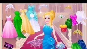 'Cinderella dress up game for girls android gameplay fashion show gaming'