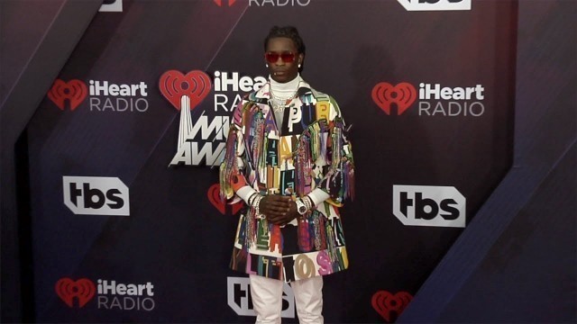 'Young Thug 2018 iHeartRadio Music Awards Red Carpet'