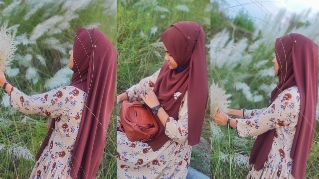 'My Signature Hijab Style || Remake of my everyday simple hijab tutorial || Hijabi Star'