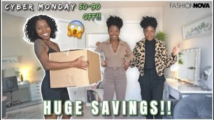 'FASHION NOVA\'S CYBER MONDAY SALE IS BREAKING THE INTERNET!!!! | Keke J.'