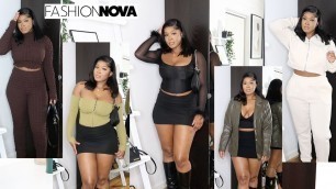 'HUGE FALL FASHION NOVA TRY-ON HAUL'