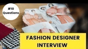 'Fashion Designer Job Interview Questions And Answers 