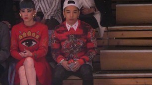 'TAEYANG (BIGBANG) at Kenzo\'s fashion show in Paris'