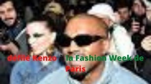 'défilé Kenzo à la Fashion Week de Paris 2021 AVEC KANYE WEST JULIA FOX ET PHARELL WILLIAMS'