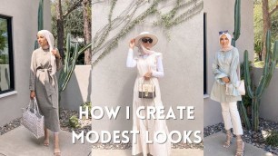 'How I Plan Modest Hijabi Outfits + Pack with Me!'