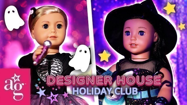 'Spooky Fashion Show REVEAL! | Ep. 2 | Designer House Holiday Club | American Girl'