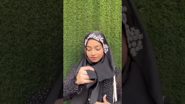 'Wedding hijab tutorial