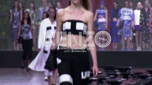 '[Logo Animated] KENZO Spring-Summer 2014 Paris Fashion Week'