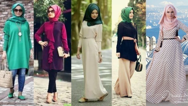 'Hijab outfit Muslim Dress/ Modest Wears/Muslim Dress/Designer Dress/hijabi dress/Abaya Dress'