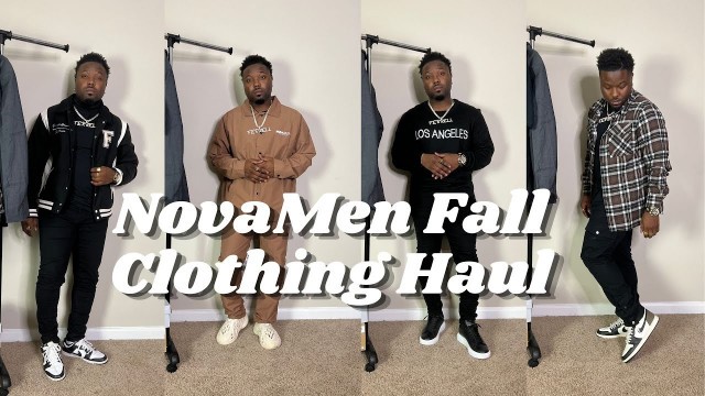 'Fashion Nova Men fall 2022 clothing haul'