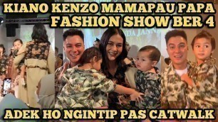 'KIANO KENZO MAMA PAPA BER4 FASHION SHOW CATWALK FAMILY'