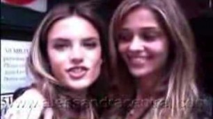 'Official Alessandra Ambrosio backstage at 2005 VS Fashion Sh'