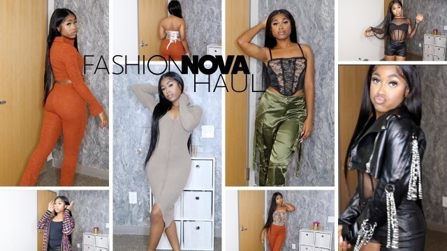 'FASHION NOVA FALL HAUL TRY-ON | IS IT WORTH IT?'