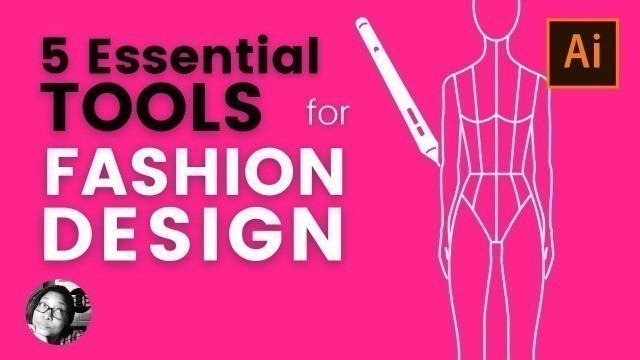 '5 Essential Adobe Illustrator Fashion Design Flat Sketching Tools'