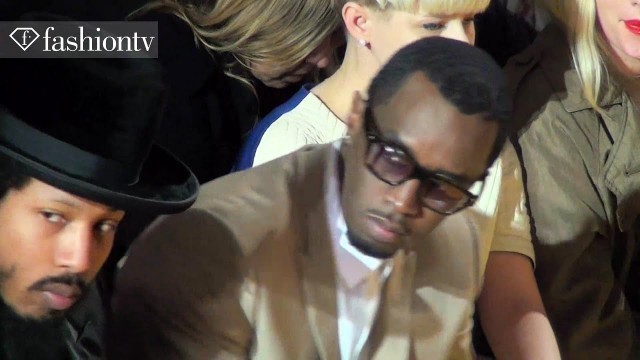 'P Diddy, Shyne and Robyn Are Front Row at Kenzo Fall 2012 | Paris Fashion Week | FashionTV'