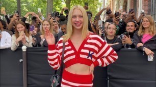 'CHLOE CHERRY (EUPHORIA) AT KENZO SPRING-SUMMER 2023 SHOW BY NIGO IN PARIS'