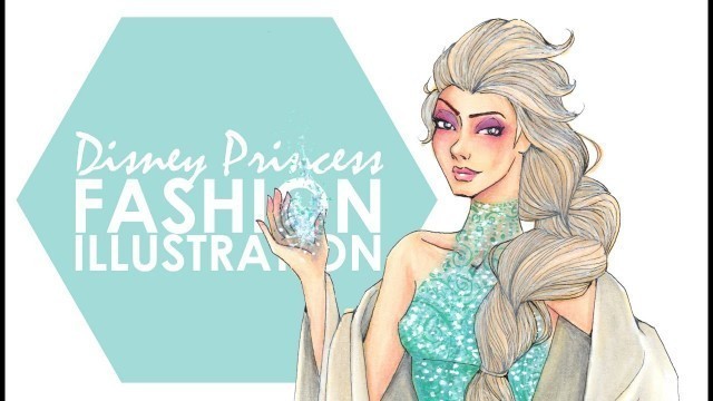 'Fashion Illustration - Elsa'