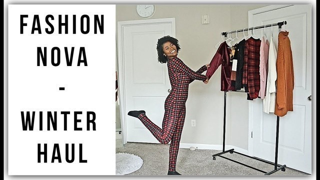 'FASHION NOVA WINTER HAUL | Keke J.'