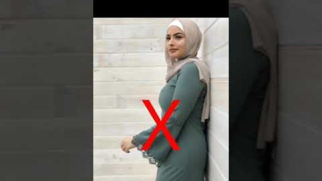 'hijabi girl WhatsApp status | hijab Muslim girl | hijab fashion look #shorts'