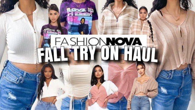 'FASHION NOVA FALL TRY ON HAUL 2020 *CUTE AND TRENDY*'