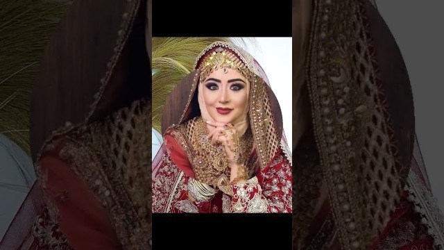 'BEAUTIFUL LATEST TRENDING HIJABI BRIDAL LOOKS#THE FASHION WORLD'