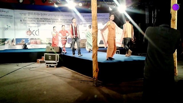 'Fashion show by Assamese Ladies & Gentlemen at Thimphu Trade Fair in 2017'