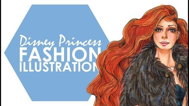 'Fashion Illustration - Merida'