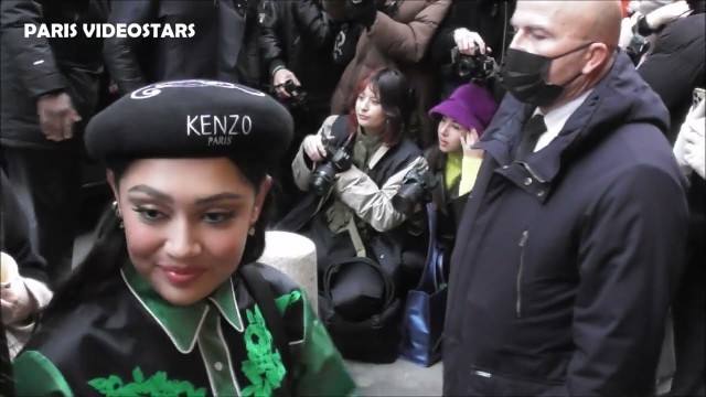 'Avani Gregg @ Paris Fashion Week 23 january 2022 show Kenzo'