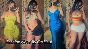 'Fashion Nova Spring Try On Haul 