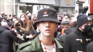 'BM ( KARD ) @ Paris Fashion Week 23 january 2022 show Kenzo'