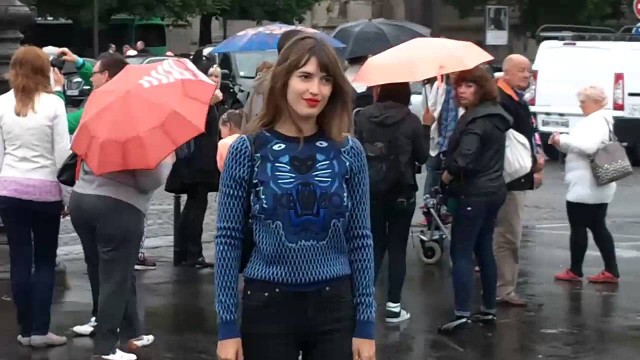 'Jeanne DAMAS à Paris Défilé Kenzo Fashion Week 28 juin 2014'