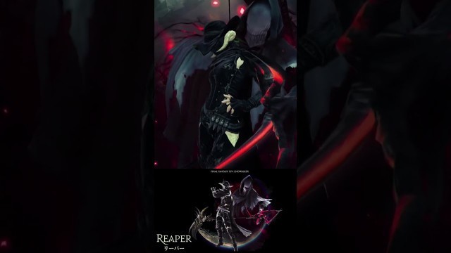 'NEW MELEE DPS: REAPER DETAILS #shorts​​​​ #FFXIV'