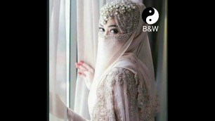 'Hijabi Bride | Hijab Fashion  part 1'