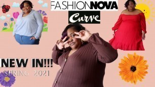 'Plus Size FASHION NOVA Haul for Size 26/28! | Fashion Nova Curve Haul Spring 2021'