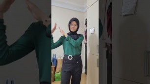 'i just realised i dressed like beast boy #outfit #shorts #hijabi #fashion #ootd'