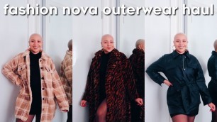 'HUGE FASHION NOVA OUTERWEAR & SWEATER TRY ON HAUL!'