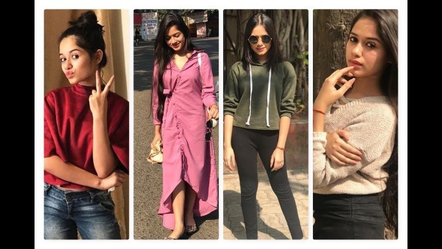 'jannat zubair rahmani fashion trends || Indian college lookbook'