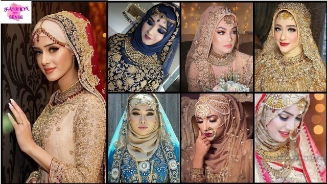 'ISLAMIC WEDDING IDEAS FOR 2020 | BRIDAL WITH HIJAB IDEAS | BEAUTIFUL HIJABI BRIDES IMAGES'