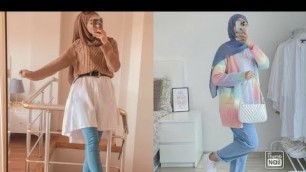 'BEAUTIFUL HIJABI GIRLS FASHION STYLE 2022 / MUSLIM GIRLS PRETTY FASHION 2022'