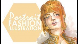 'Fashion Illustration - Portrait'