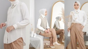 'How To Style A White Shirt | Hijab Outfits | Hijabi Friendly'