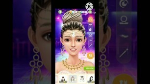 'Fashion girl compition indian wedding makeup games #2022 #s #tasfia  ainoor #viralshorts'