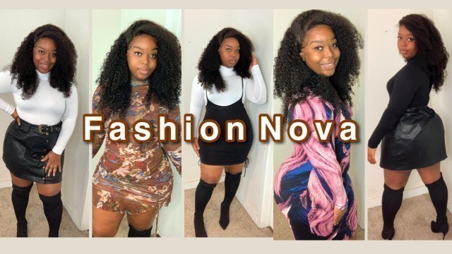 'FASHION NOVA CURVE| DATE NIGHT EDITION| TRY ON HAUL'