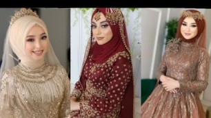 'Most Beautiful Bride In the World/Modest Fashion Muslim Hijabi Bride Makeup Look,Bridal Makeup 2022'