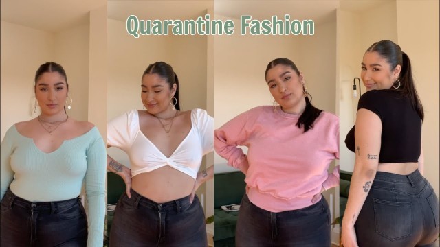 'THINGS I WEAR TO THE LIVING ROOM |Fashion Nova Curve Try-On Haul'