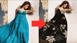 'Adobe Photoshop CS6 Tutorials: Change Dress / Cloth'