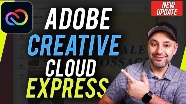 'How to Use Adobe Creative Cloud Express - NEW Graphic Design Platform'