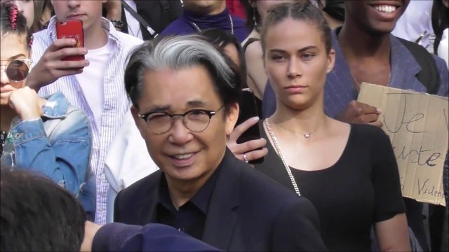 'Virgil Abloh & Kenzo Takada @ Paris 23 june 2018 Fashion Week / show Dior - Fashion designer'